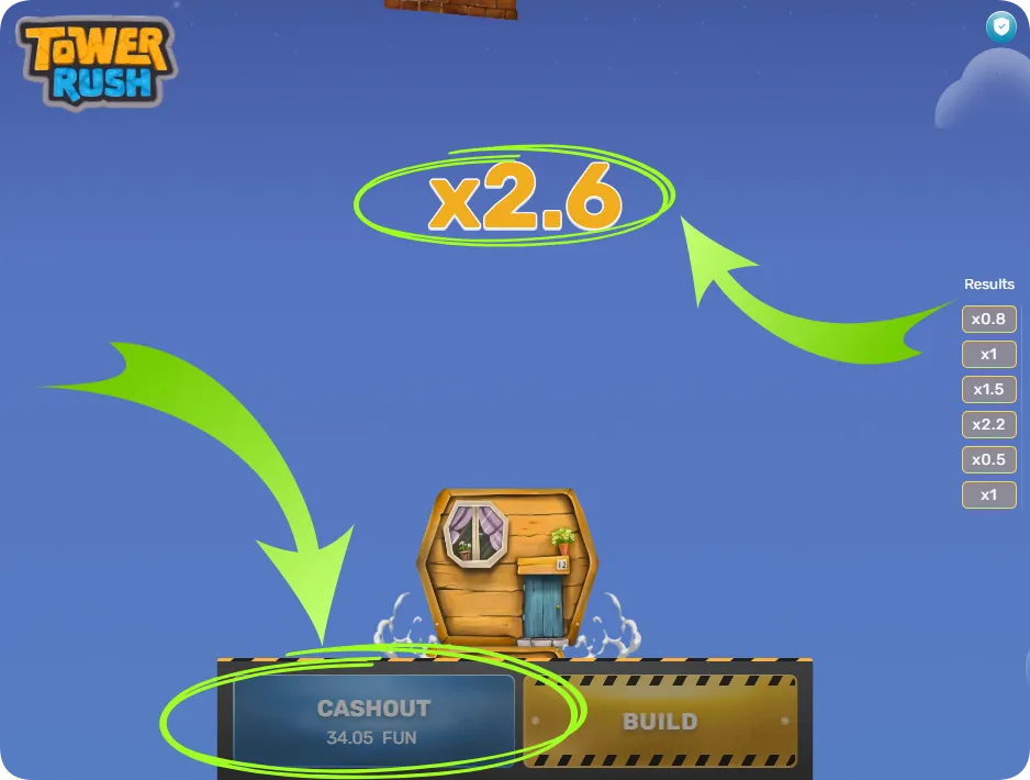 Effettua il cashout